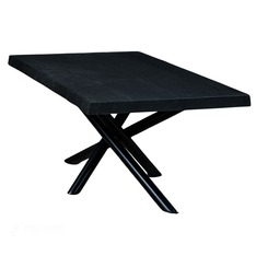 Geköhlter Couchtisch mit Baumkante nach Maß