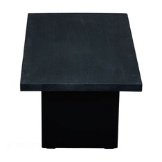 Geköhlter Couchtisch mit gerader Kante nach Maß